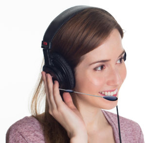 call center woman